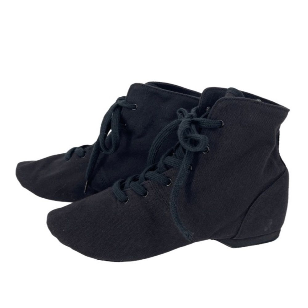 Theatricals Black Lace-Up Jazz Boots – T75C2 | Size 7